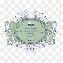 复古欧美牌匾插画素材矢量-空若网 复古欧美牌匾插画素材矢量-空若网