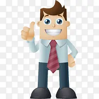 可爱卡通招聘元素-空若网 可爱卡通招聘元素-空若网