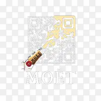 酒瓶创意二维码-空若网 酒瓶创意二维码-空若网