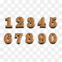 木质数字-空若网 木质数字-空若网