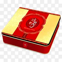 红色月饼长方形盒子-空若网 红色月饼长方形盒子-空若网