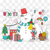 ʥ����ѩ�˲廭-������