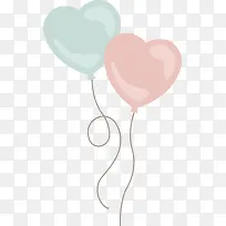 情人节漂浮爱心气球-空若网 情人节漂浮爱心气球-空若网