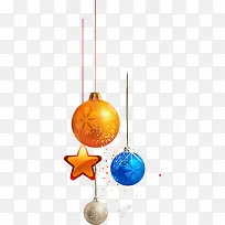 圣诞节星星吊球挂饰-空若网 圣诞节星星吊球挂饰-空若网