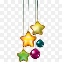 圣诞节多彩吊球挂饰-空若网 圣诞节多彩吊球挂饰-空若网