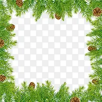 松子树边框-空若网 松子树边框-空若网