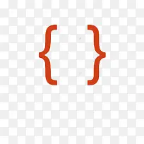 中括号橙色-空若网 中括号橙色-空若网