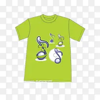 卡通绿色T恤-空若网 卡通绿色T恤-空若网