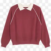 红色翻领上衣-空若网 红色翻领上衣-空若网