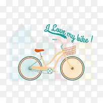 矢量自行车装饰图案-空若网 矢量自行车装饰图案-空若网