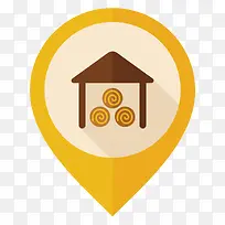 矢量谷仓坐标定位-空若网 矢量谷仓坐标定位-空若网