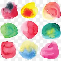 水彩笔刷涂鸦墨点-空若网 水彩笔刷涂鸦墨点-空若网