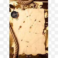 牛皮纸与指南针摄影-空若网 牛皮纸与指南针摄影-空若网