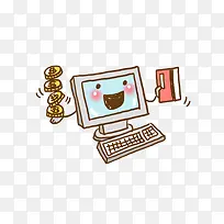 电脑刷卡和现金-空若网 电脑刷卡和现金-空若网