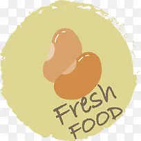 新鲜食物矢量图-空若网 新鲜食物矢量图-空若网