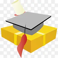 博士帽png矢量素材-空若网 博士帽png矢量素材-空若网