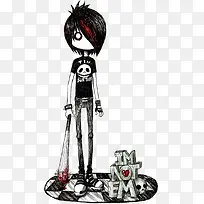 手绘卡通非主流时尚-空若网 手绘卡通非主流时尚-空若网