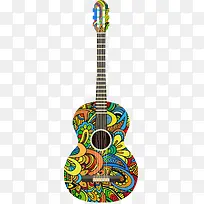 唯美多彩吉他-空若网 唯美多彩吉他-空若网