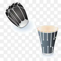 非洲鼓矢量素材-空若网 非洲鼓矢量素材-空若网