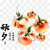 矢量韩国风格手绘水果-空若网 矢量韩国风格手绘水果-空若网