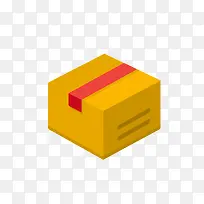 黄色压缩盒图标-空若网 黄色压缩盒图标-空若网