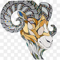 手绘羚羊-空若网 手绘羚羊-空若网