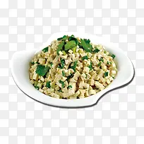 小葱拌豆腐-空若网 小葱拌豆腐-空若网