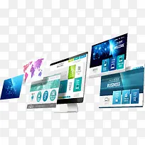 商务网站设计模板-空若网 商务网站设计模板-空若网