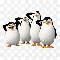 企鹅图案动画-空若网 企鹅图案动画-空若网