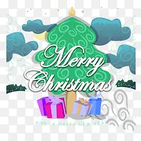 圣诞节背景矢量图-空若网 圣诞节背景矢量图-空若网