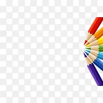 右侧对称彩色铅笔-空若网 右侧对称彩色铅笔-空若网