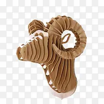 实木羚羊头素材-空若网 实木羚羊头素材-空若网