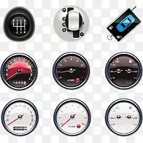 矢量自动档汽车配件-空若网 矢量自动档汽车配件-空若网