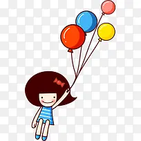 卡通手绘气球装饰-空若网 卡通手绘气球装饰-空若网