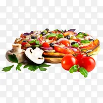 一盘新鲜水果蔬菜披萨免扣素材-空若网 一盘新鲜水果蔬菜披萨免扣素材-空若网