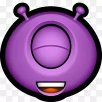 外星表情笑脸电脑图标剪辑艺术怪物-空若网 外星表情笑脸电脑图标剪辑艺术怪物-空若网