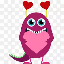 情人节桌面壁纸博客剪贴画-怪物-空若网 情人节桌面壁纸博客剪贴画-怪物-空若网