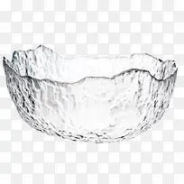 创意日式磨砂透明异形玻璃碗-空若网 创意日式磨砂透明异形玻璃碗-空若网
