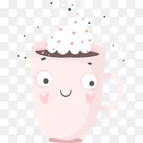 手绘卡通可爱杯子-空若网 手绘卡通可爱杯子-空若网