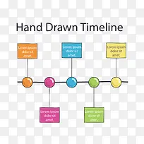 矢量彩色信息图装饰图案-空若网 矢量彩色信息图装饰图案-空若网