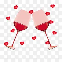 爱心干杯免费png素材-空若网 爱心干杯免费png素材-空若网