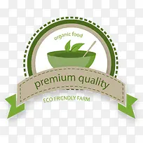 有机食物绿色食物标签设计-空若网 有机食物绿色食物标签设计-空若网
