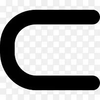 的一个子集的数学符号图标-空若网 的一个子集的数学符号图标-空若网