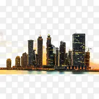 城市建筑物全景高清摄影图片-空若网 城市建筑物全景高清摄影图片-空若网