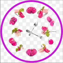 矢量水果转盘-空若网 矢量水果转盘-空若网