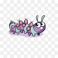 卡通可爱小动物装饰动物头像虫子-空若网 卡通可爱小动物装饰动物头像虫子-空若网