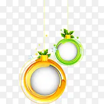 圣诞节多彩吊环装饰-空若网 圣诞节多彩吊环装饰-空若网