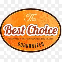 ��ɫ��Բ�α�ǩ-������