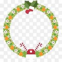 圣诞节蓝色铃铛草圈-空若网 圣诞节蓝色铃铛草圈-空若网