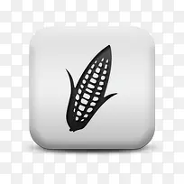 磨砂白广场图标食品饮料食品玉米-空若网 磨砂白广场图标食品饮料食品玉米-空若网